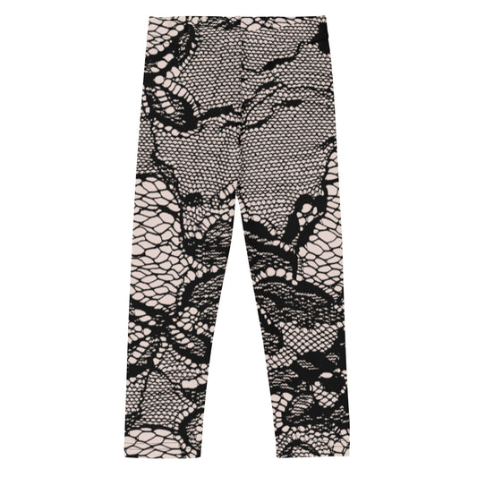 Kid's Leggings Set In Lace