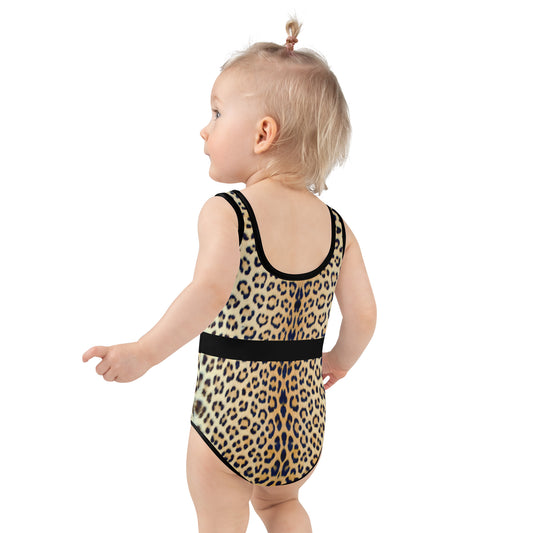 Kids Swimsuit in Leopard Design