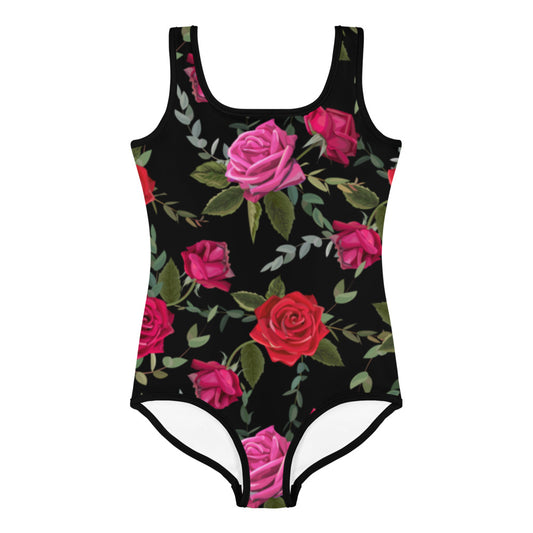 Kids Swimsuit in Floral Design