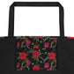 Large Tote Bag in Floral Design