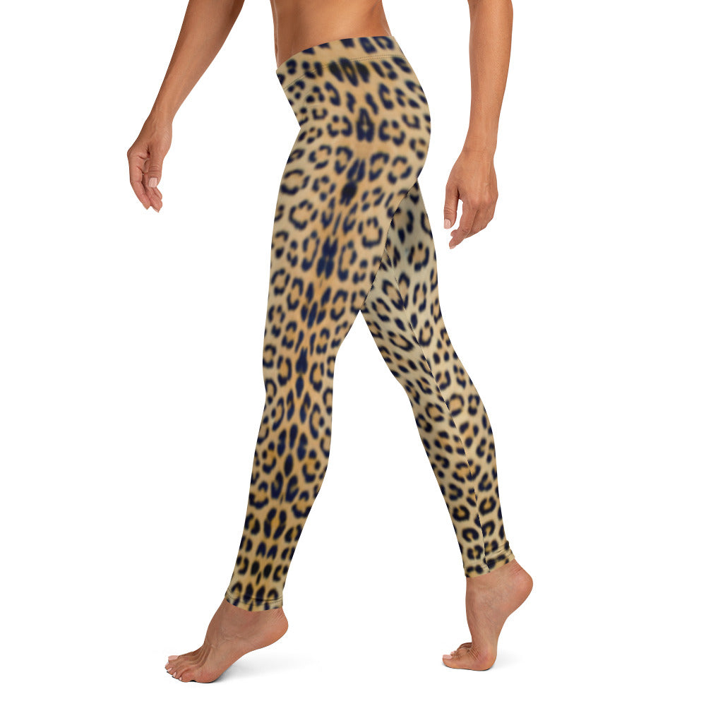 Women Set  Leggings in Leopard