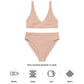 Women Swimwear Eco Recycled High-Rise Bikini Bottom In Perfect Neutral