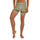 Women Set Biker Shorts in Leopard
