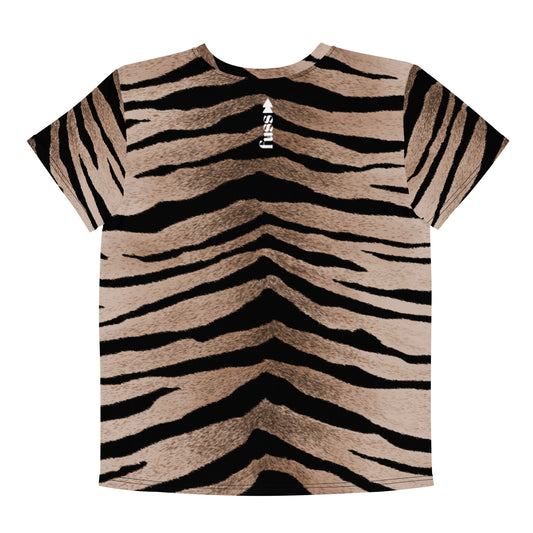 Youth T-shirt Top in Tiger Design