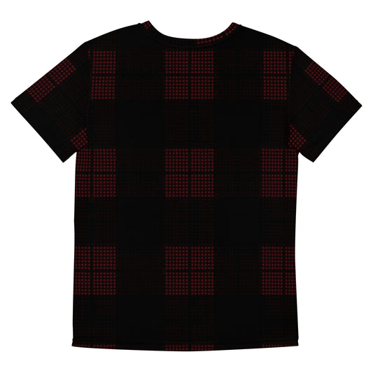 Holiday Youth Tee Set in Plaid/Bow