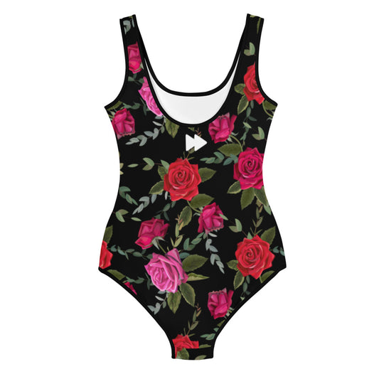 Youth Swimsuit in Floral Design