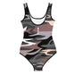 Youth Swimsuit in Camo Design