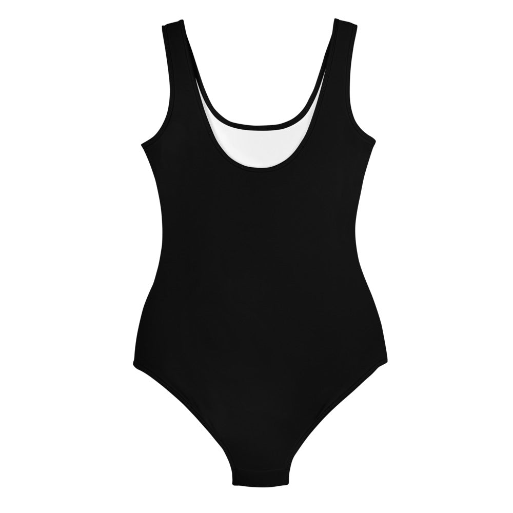 Kid Youth One-piece Swimsuit in Black