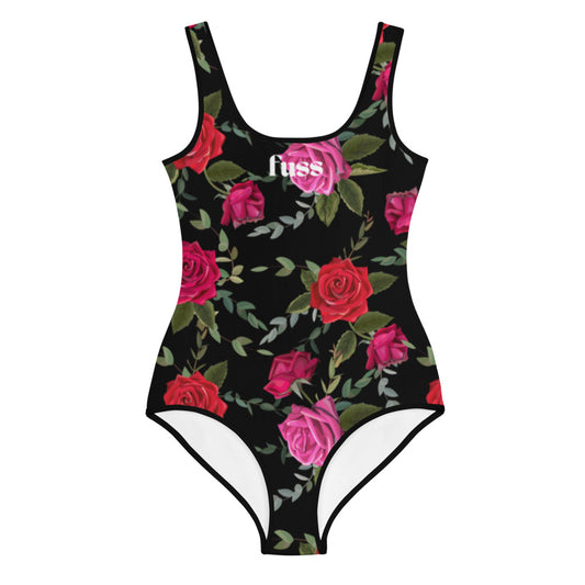 Youth Swimsuit in Floral Design