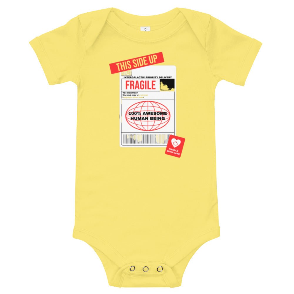 Baby Onesie in 100% - fussforward