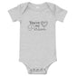 Baby T-shirt  Bodysuit in You Are My Person