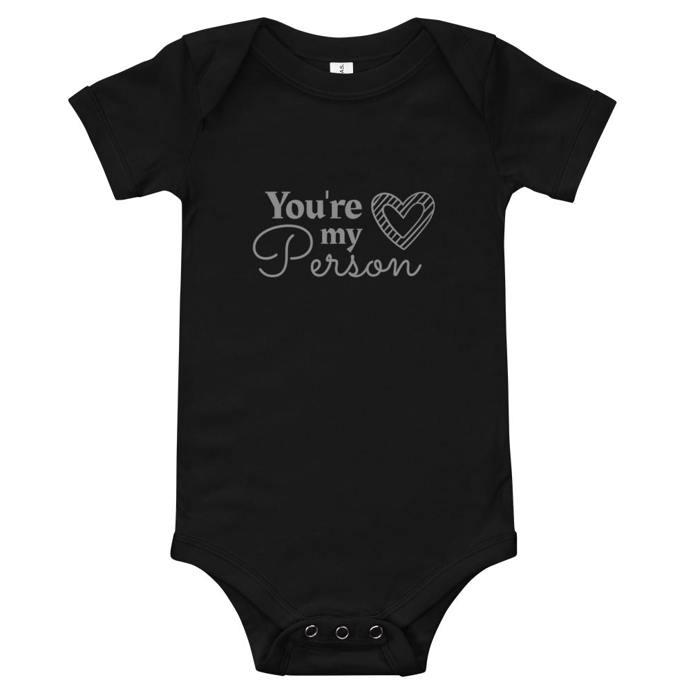 Baby T-shirt  Bodysuit in You Are My Person