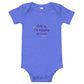Baby T-shirt Bodysuit In Hold On I'm Adjusting My Crown - fussforward