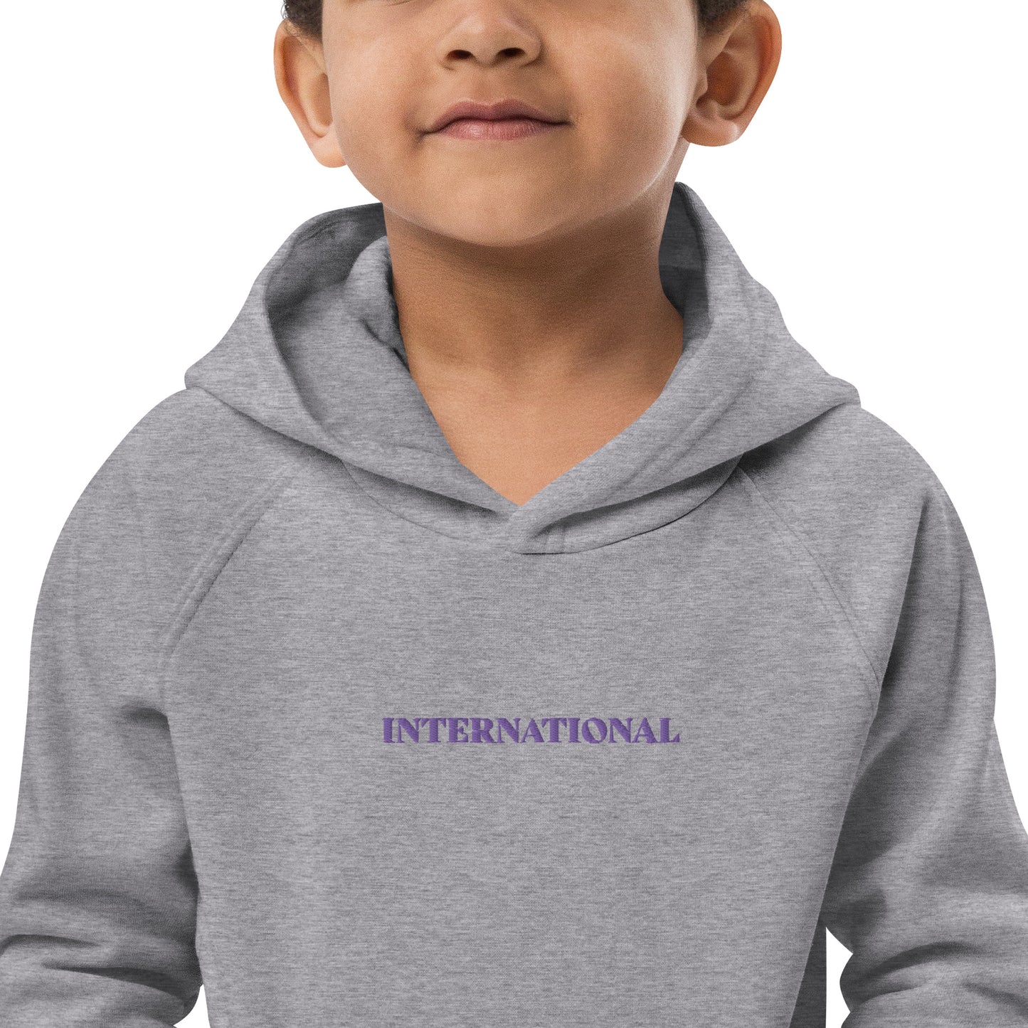 Premium  Graphic Kids Eco Hoodie In International