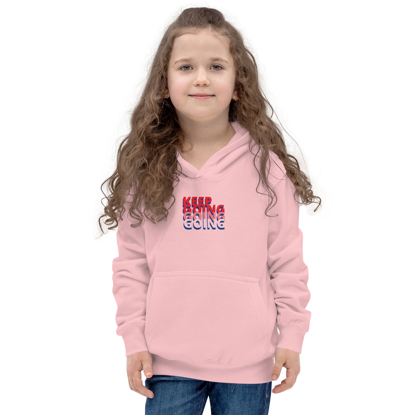 Kids Graphic Hoodie In Keep Going