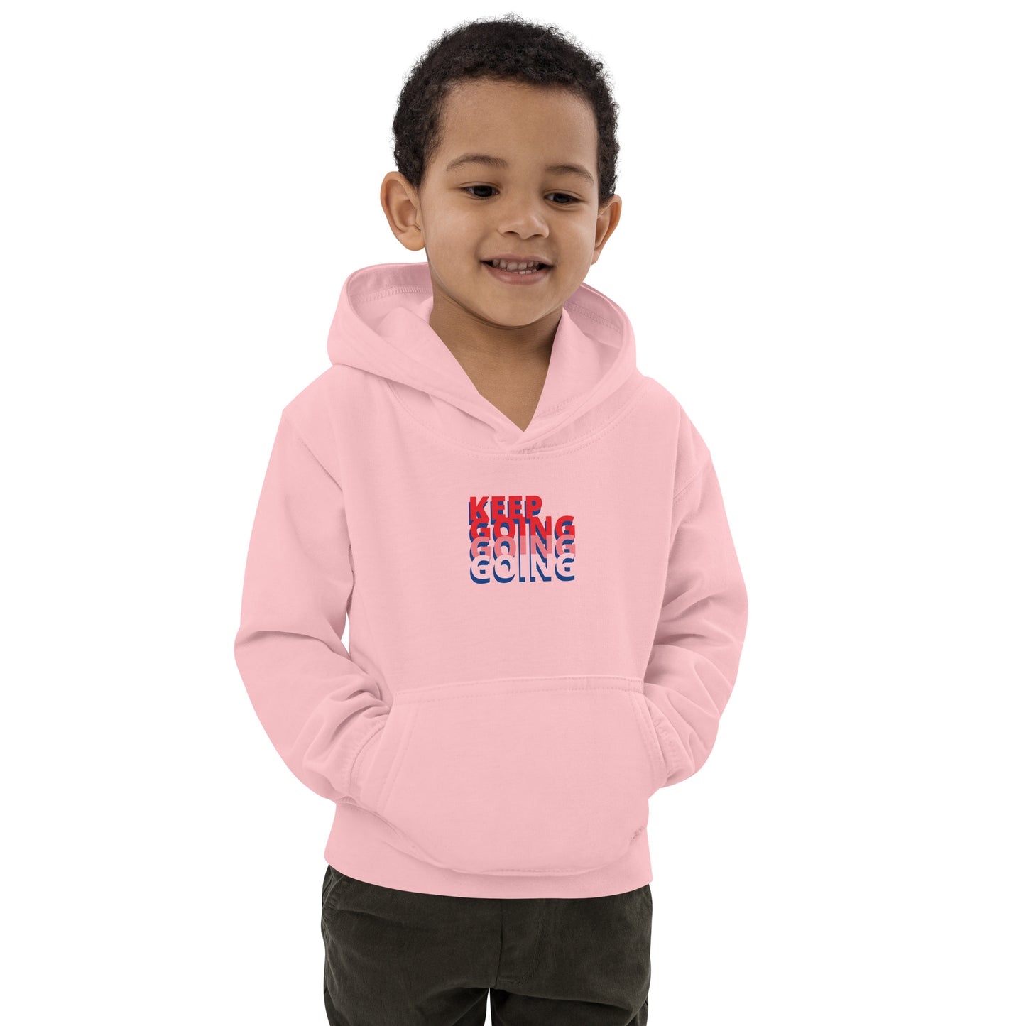 Kids Graphic Hoodie In Keep Going