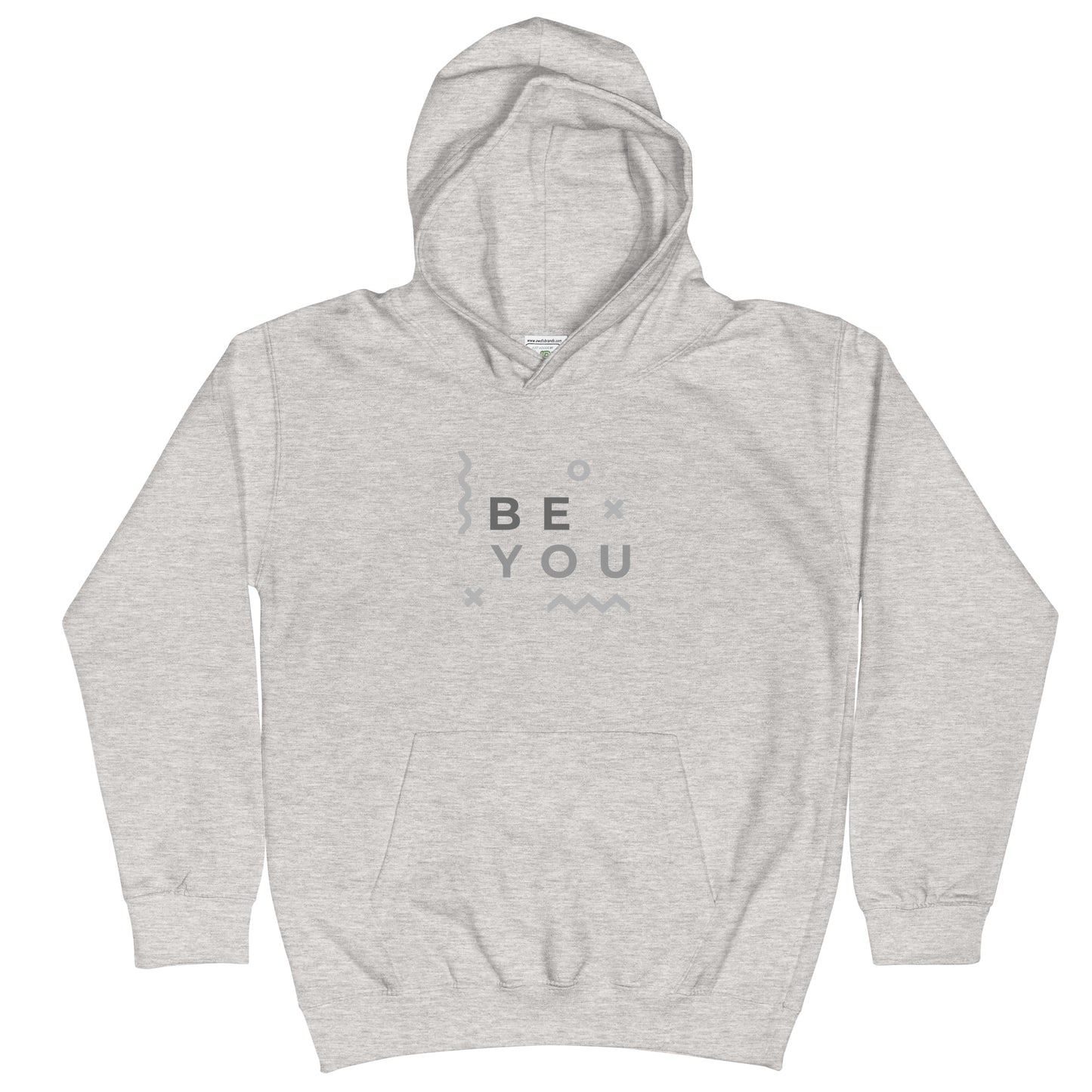 Kids Graphic Hoodie In Be You