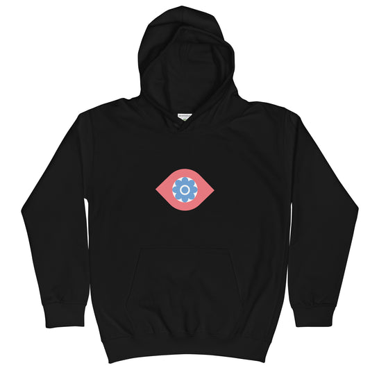 Kids Graphic Hoodie in Eye