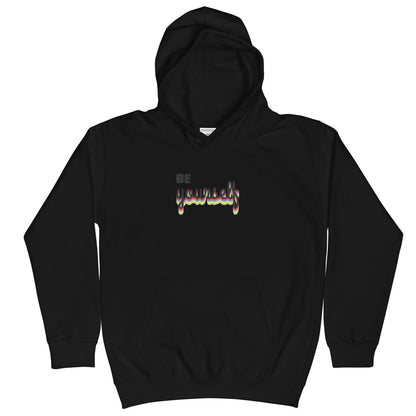 Kids Graphic Hoodie in Be Yourself