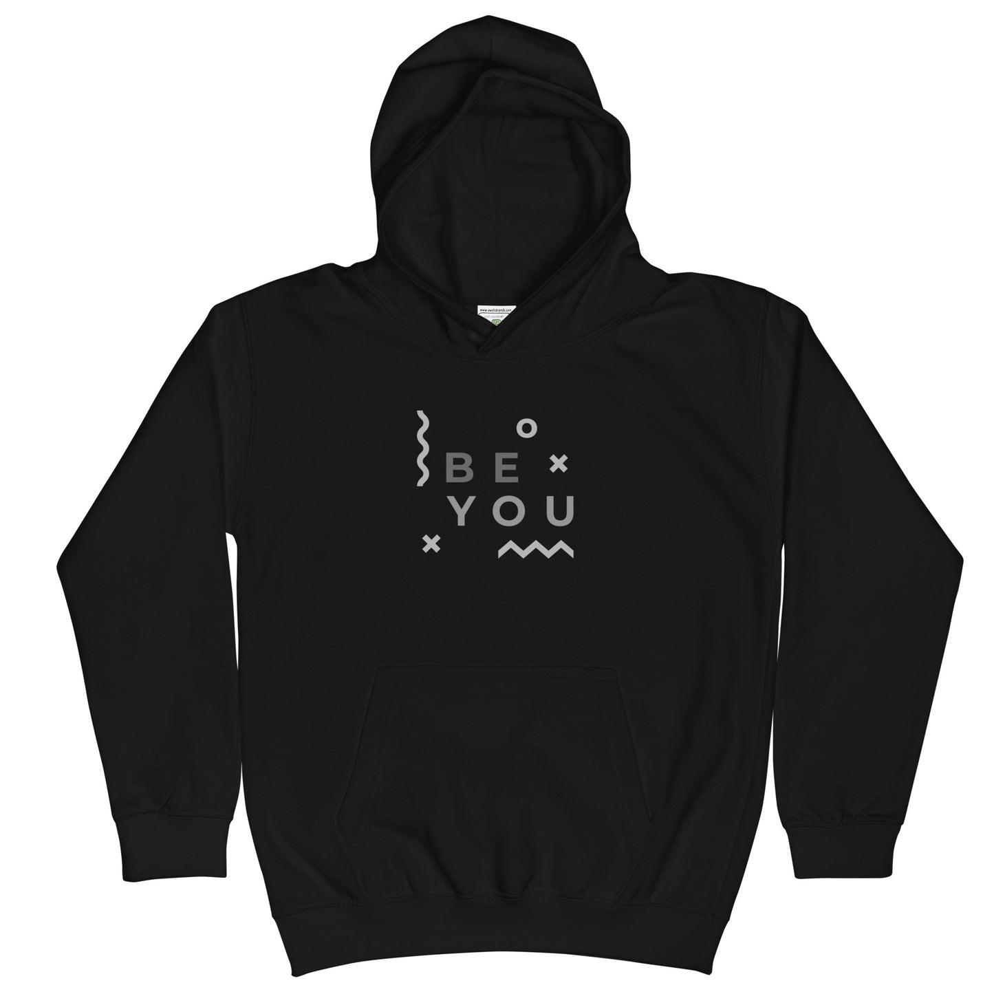 Kids Graphic Hoodie In Be You