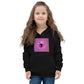 Kids Custom Personalized Monogram Hoodie in Pink Heart