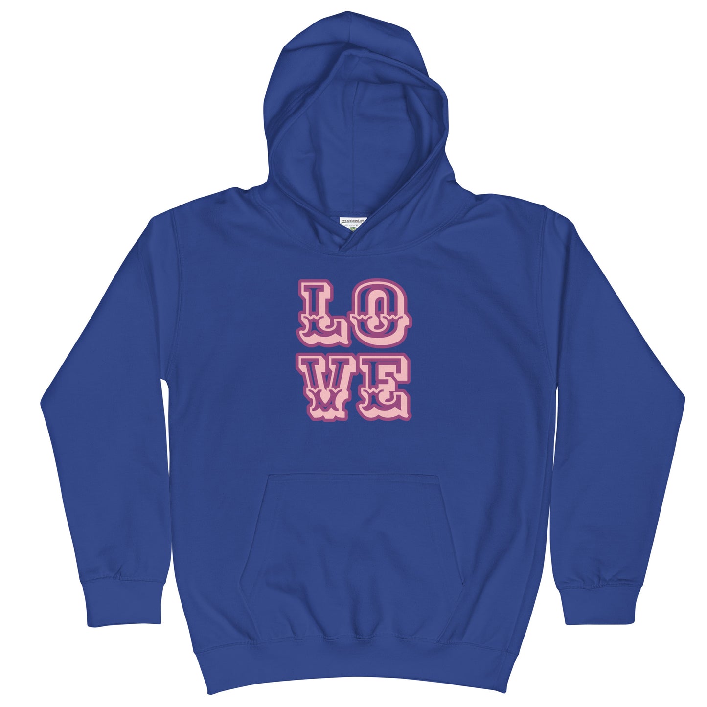 Kids Graphic  Hoodie in LOVE