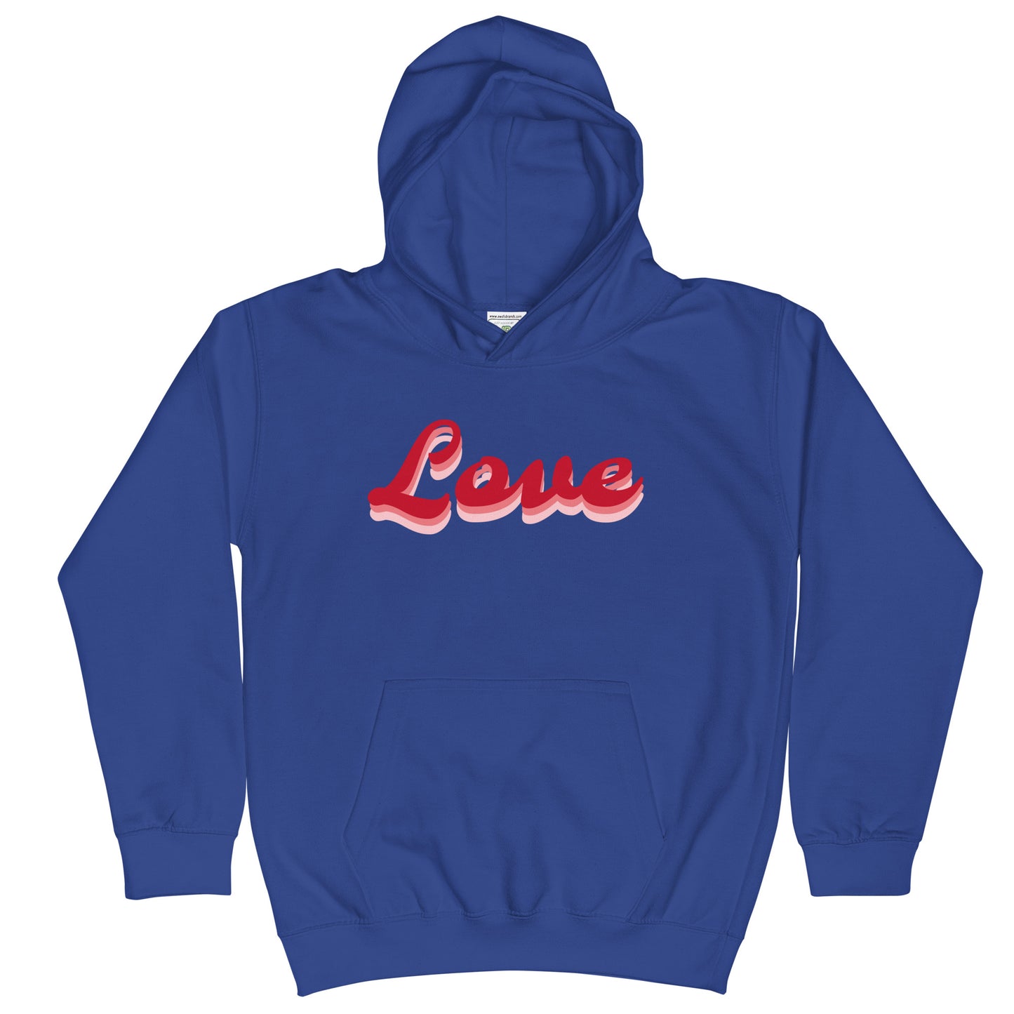 Kids Graphic Hoodie in Love