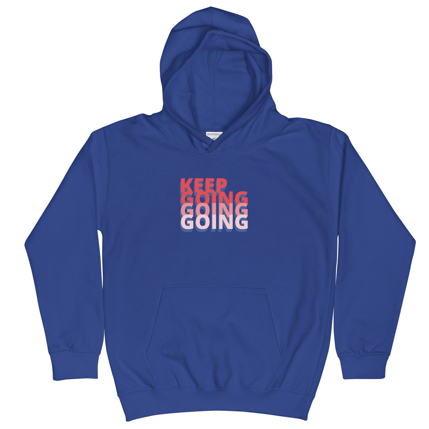 Kids Graphic Hoodie In Keep Going