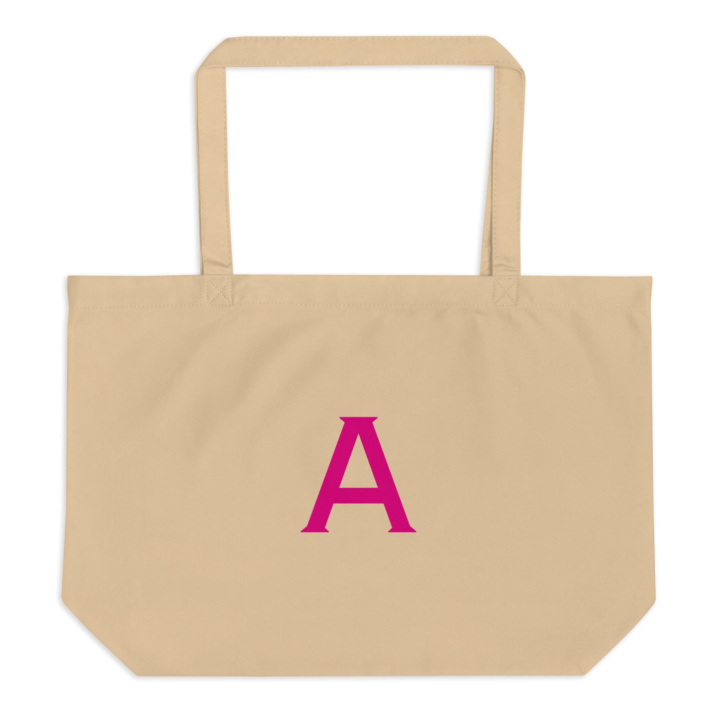 Large organic tote bag