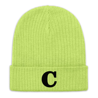 Unisex Eco  Personalized Monogram Beanie