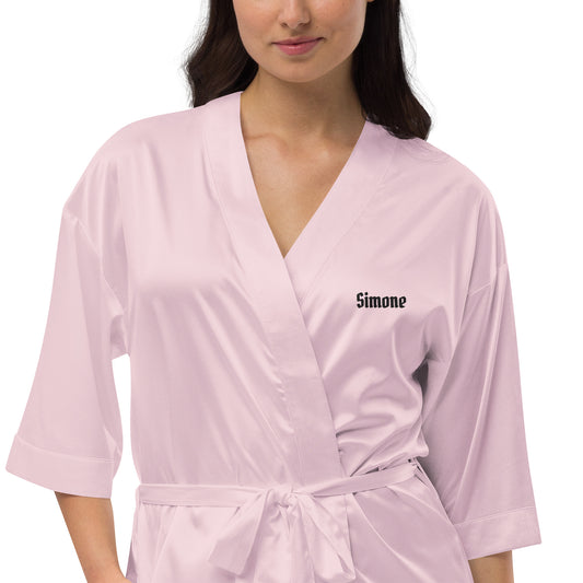 Personalized Women Satin Robe