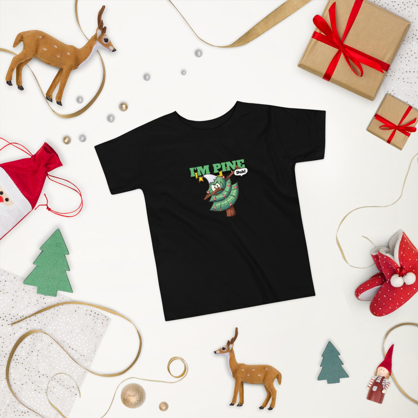 Holiday Kids Toddler T-shirt  in I'm Pine