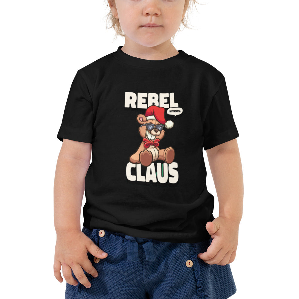 Holiday Toddler T-shirt  In Rebel Claus