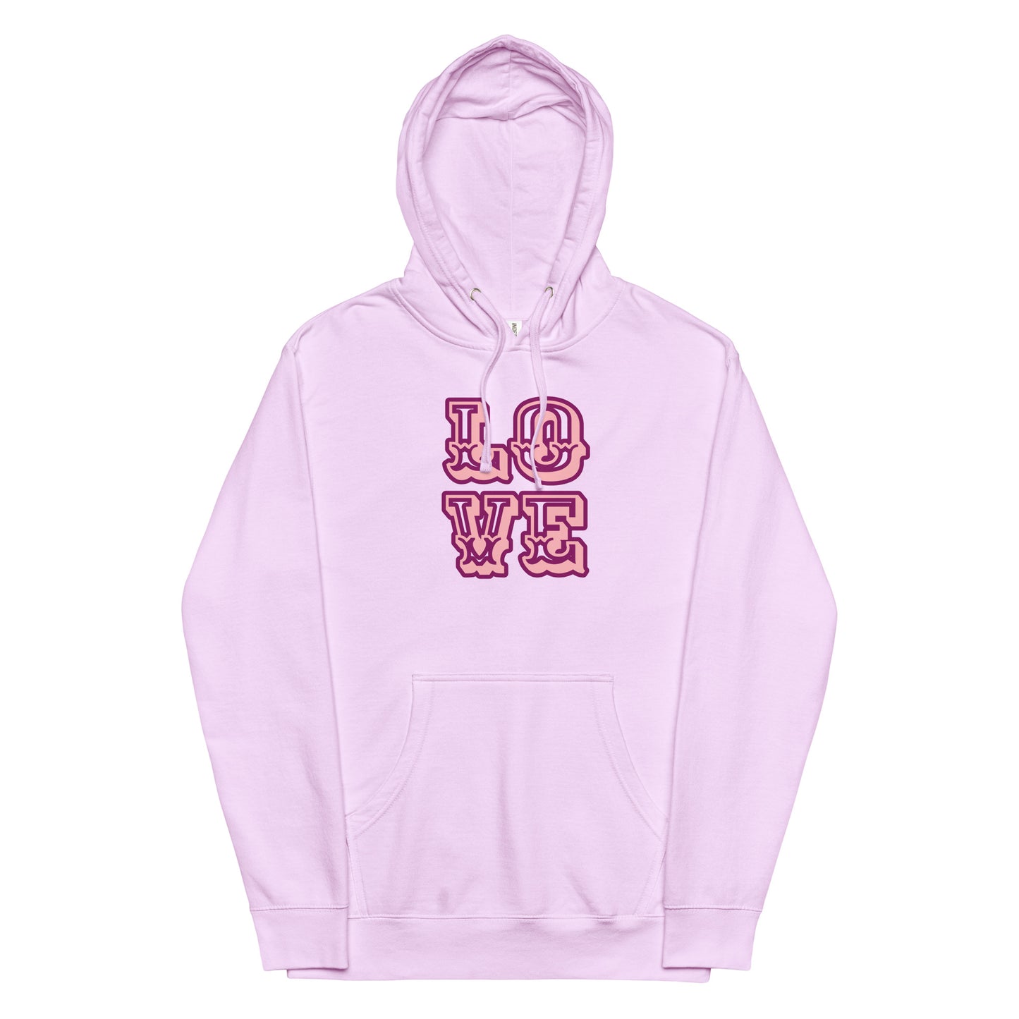 Unisex Graphic Hoodie In Love Design