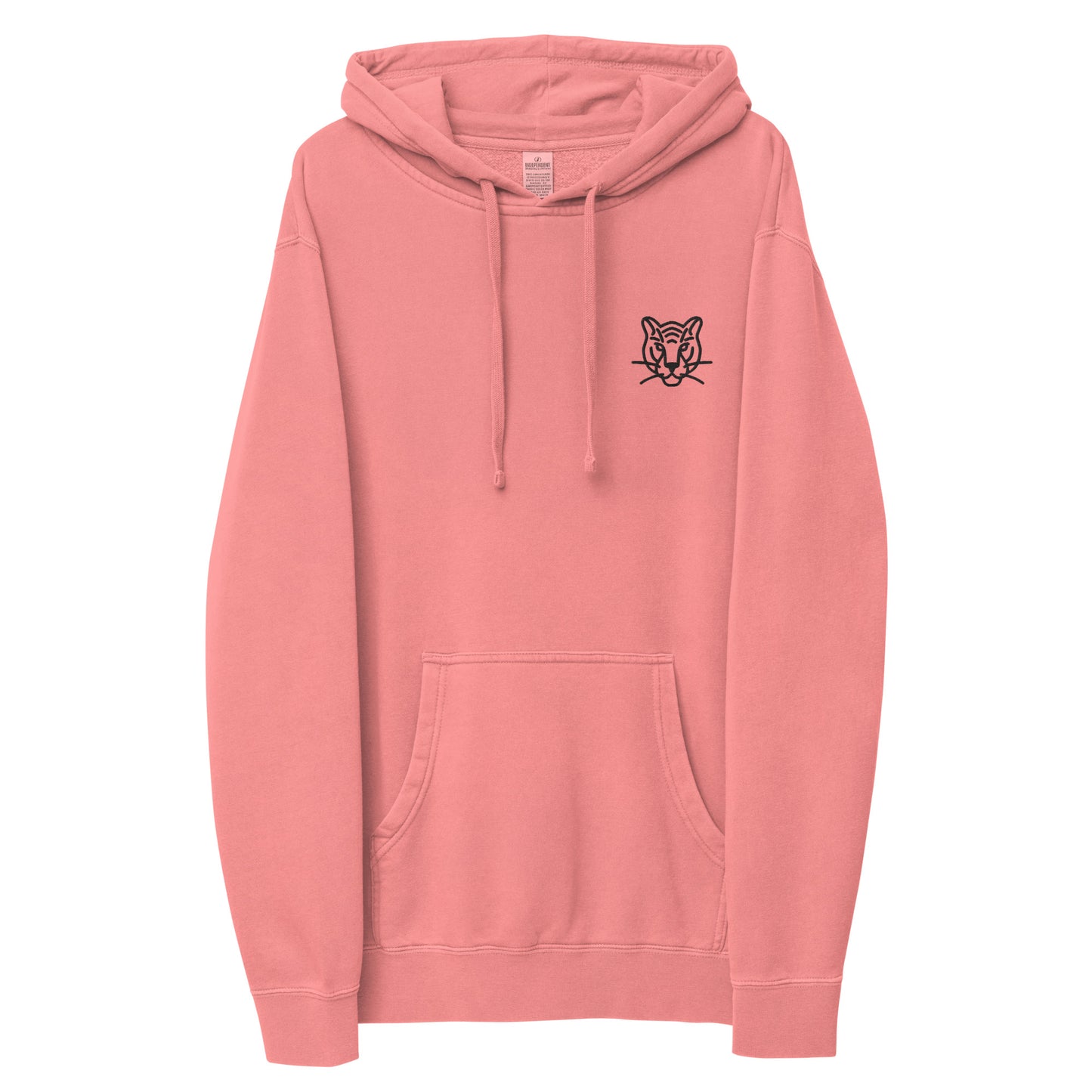 Unisex Premium  Graphic Embroidery  Hoodie in Tiger Design