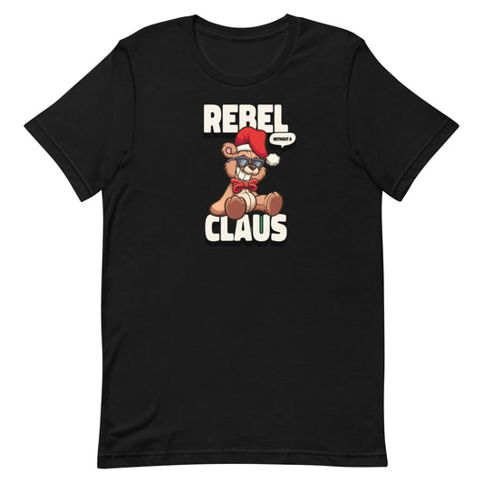 Holiday Unisex T-shirt in Rebel Claus