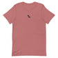 Women Embroidered T-shirt Tee in Stiletto