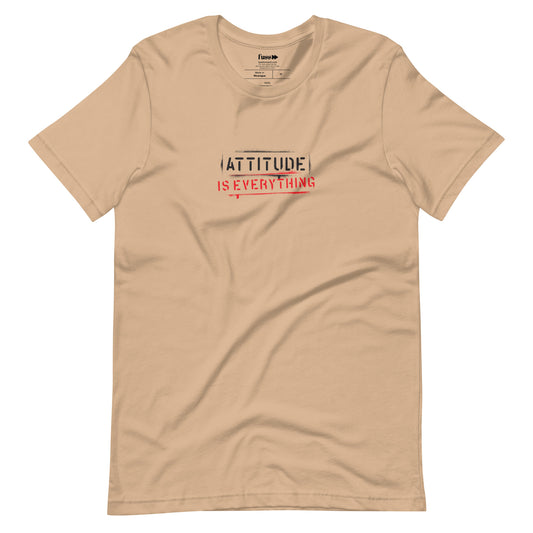 Unisex Graphic T-shirt in Attitude is Everything