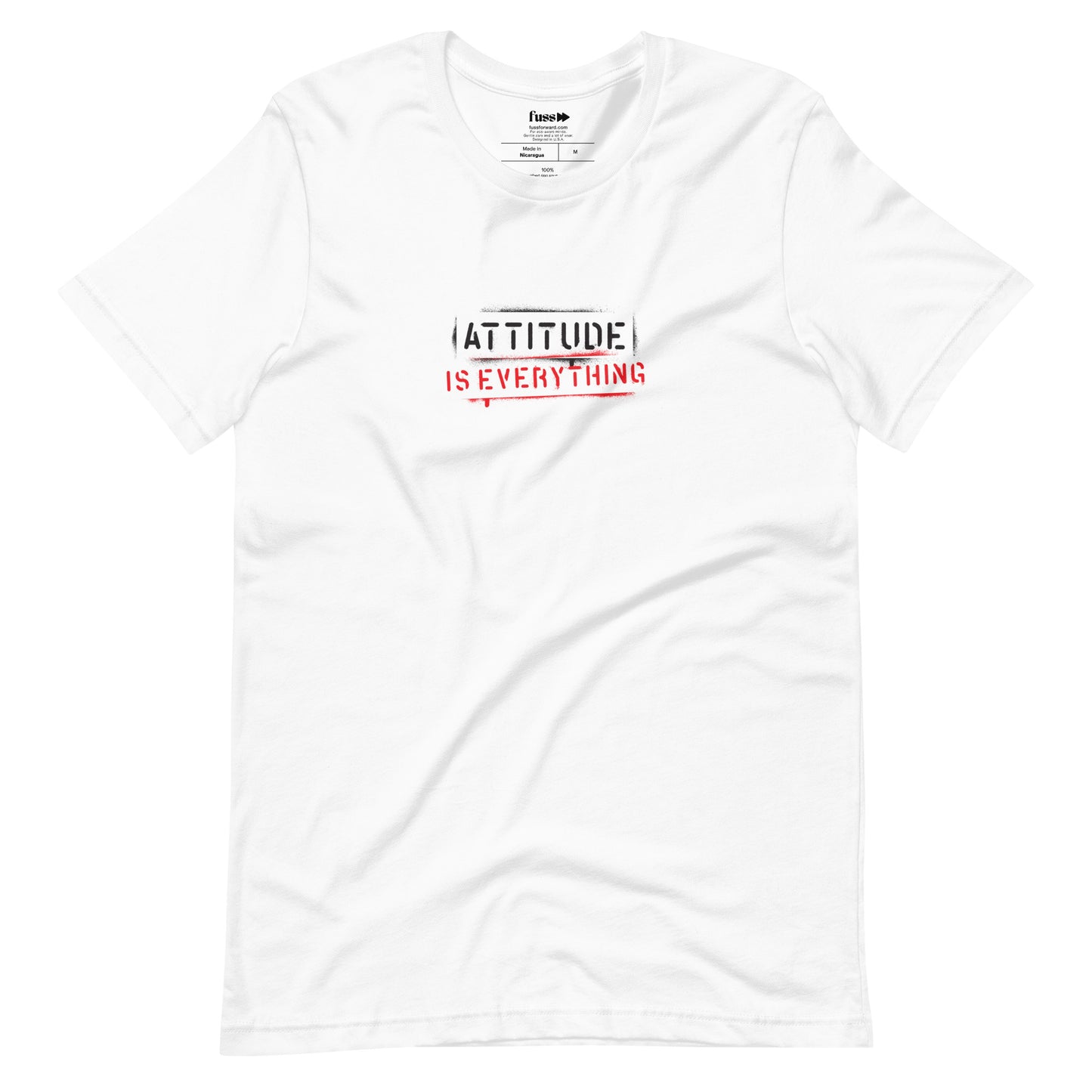 Unisex Graphic T-shirt in Attitude is Everything