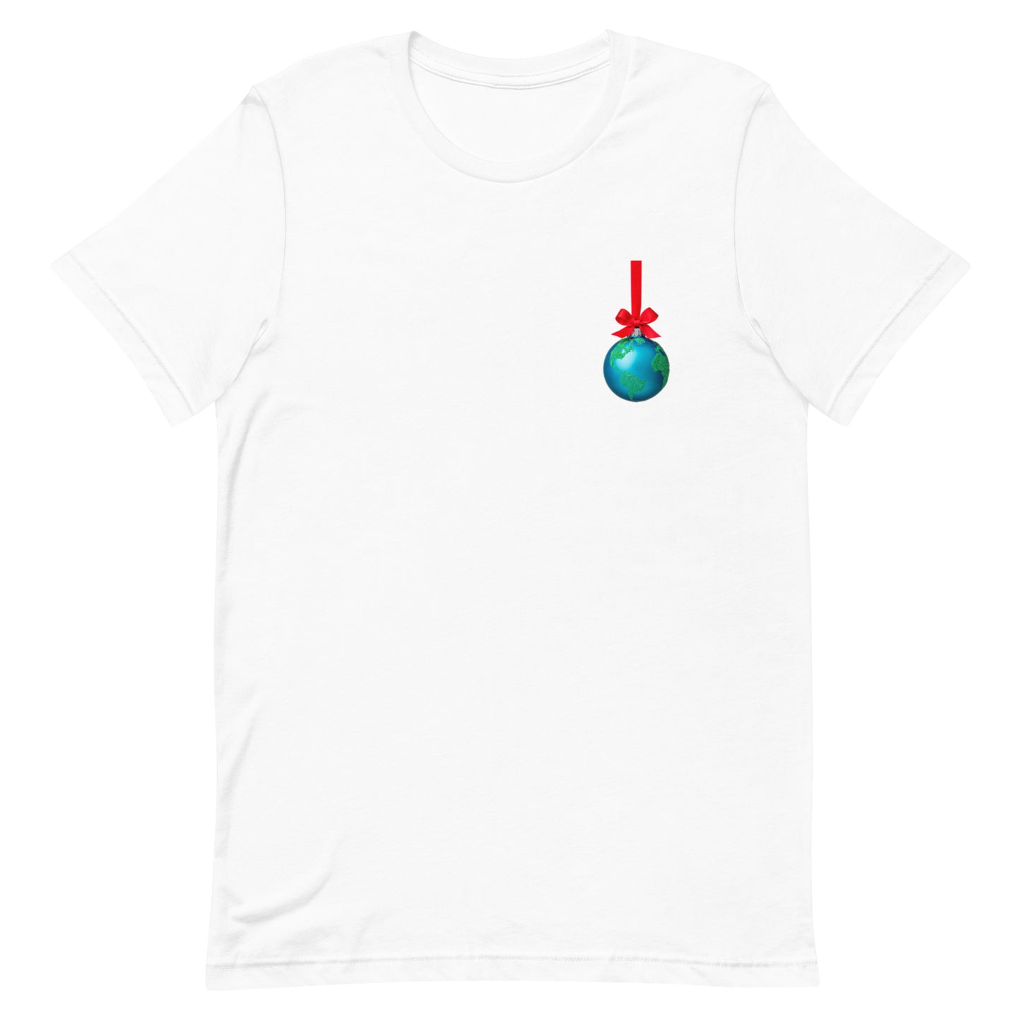 Holiday  t-shirt in Planet Ornament