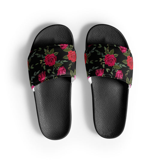 Women's slides In Floral