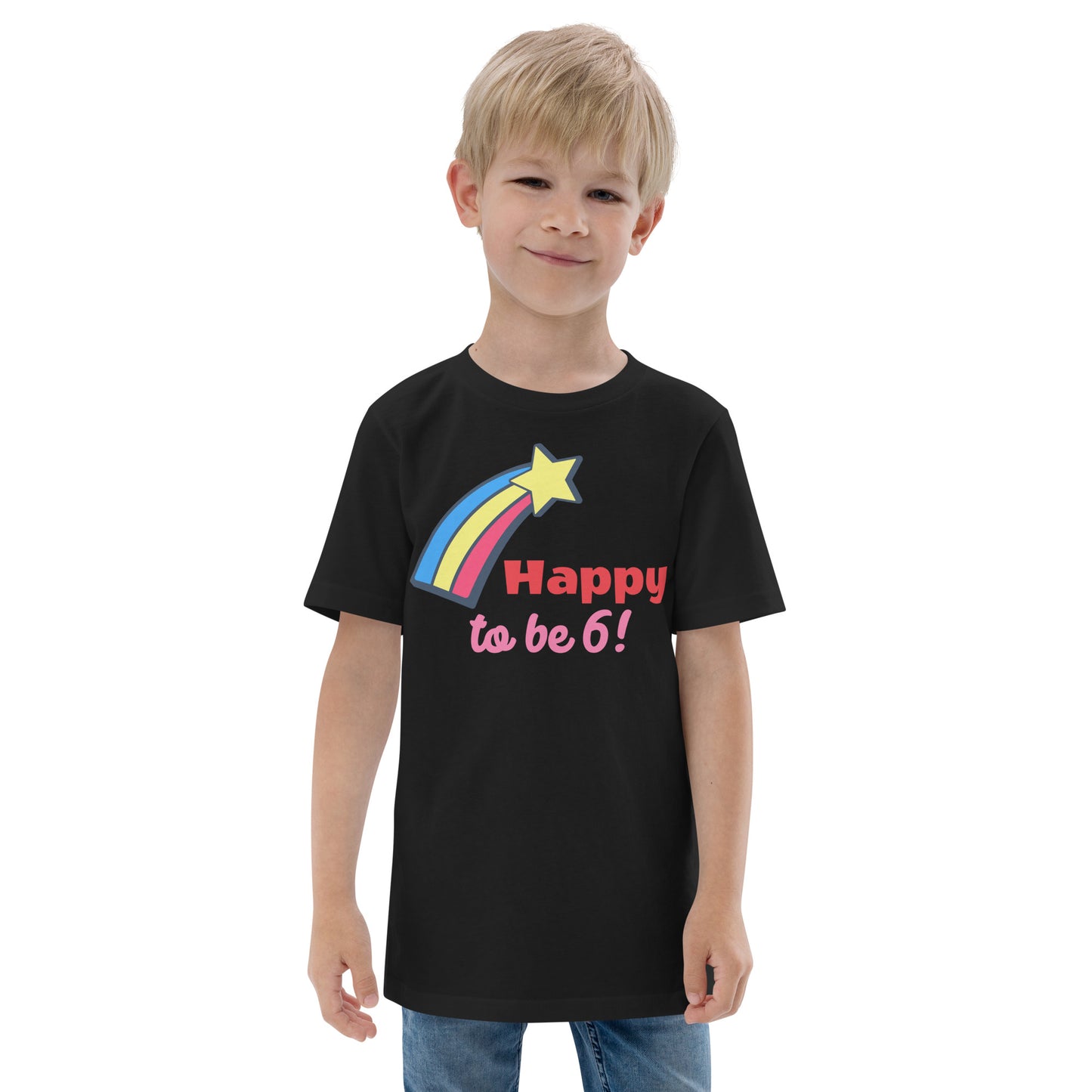 Kids Personalized Graphic Customized T-shirt Happy To Be 3-13 Years!