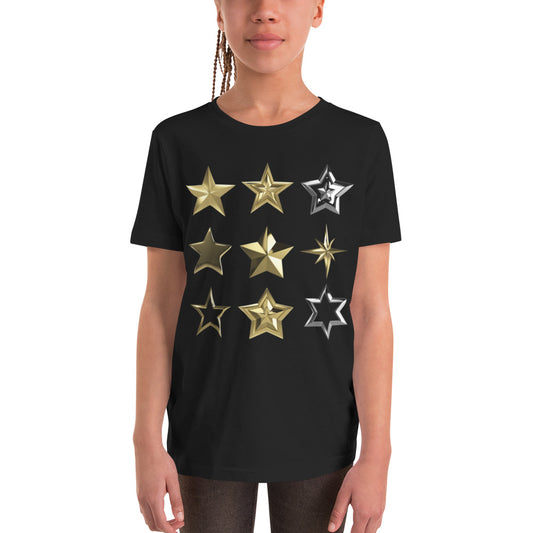 Holiday Kids Youth T-Shirt in Stars
