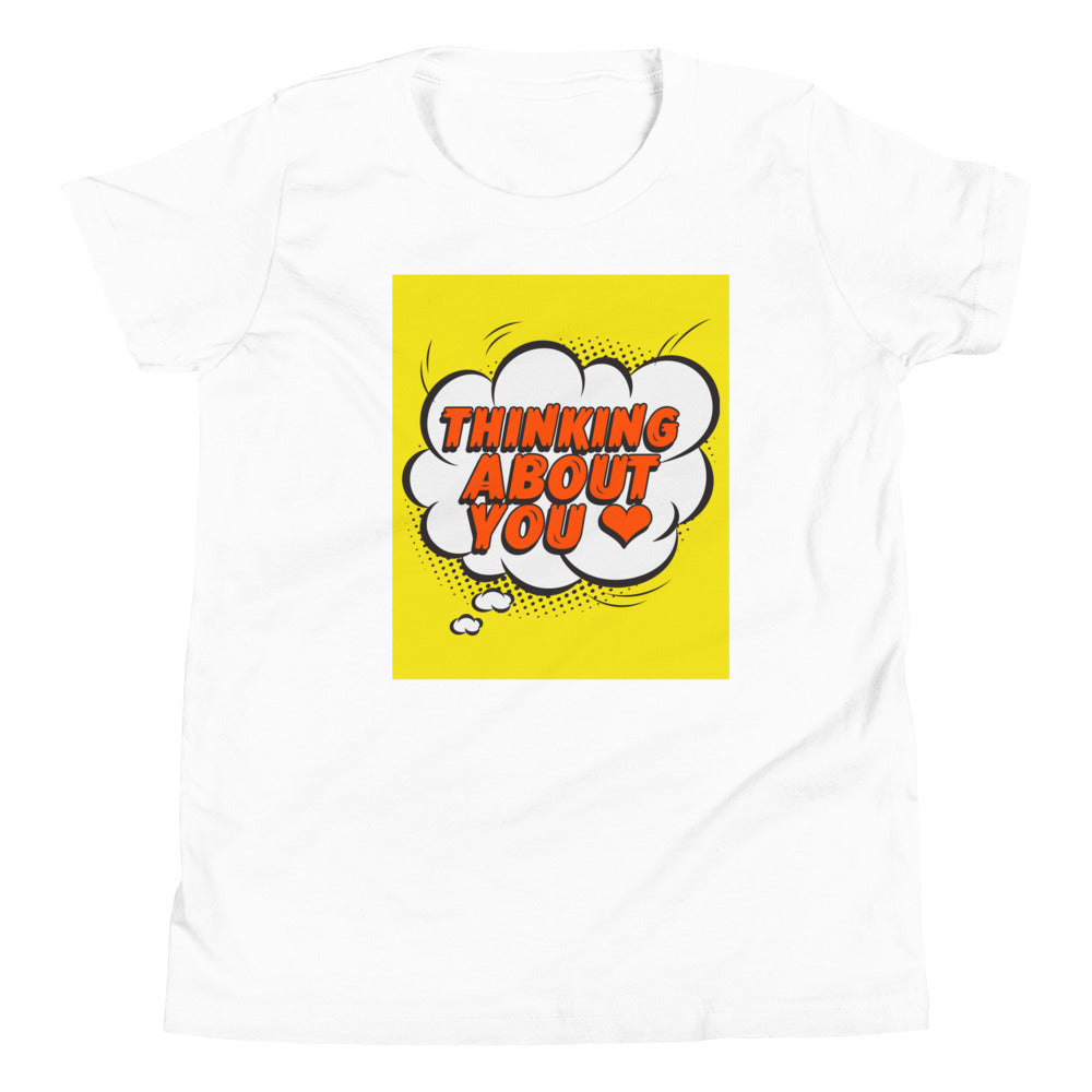 Kids Youth T-Shirt in Thinking about You